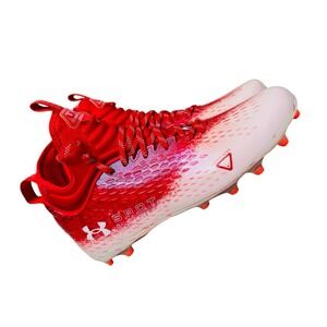 Under Armour Men's Sportlight Lux MC 2.0 Football‎ Cleat Red Athletic Size US 11